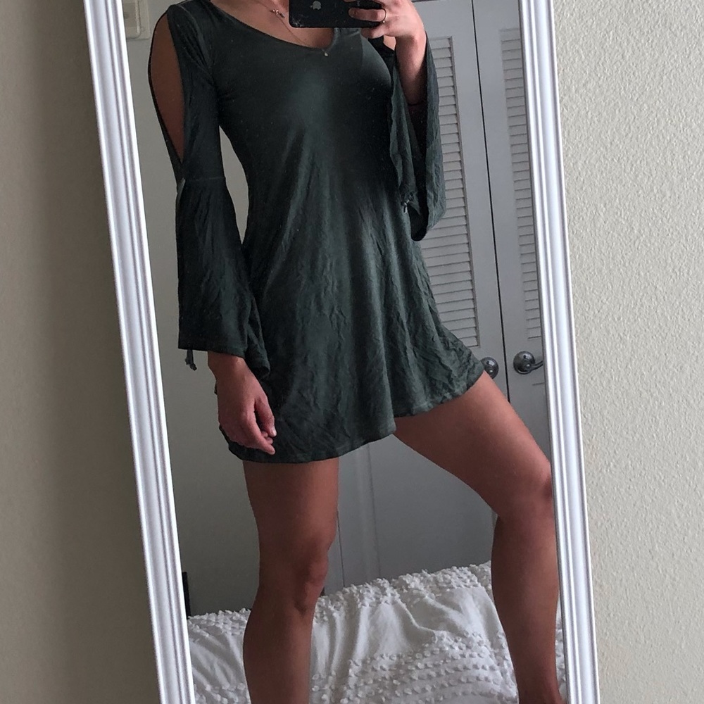 Long Sleeved Mini Dress